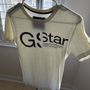 G star t shirt, white colour, size medium